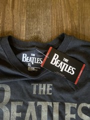 The Beatles 1965 American Tour Black Graphic Print Crew Neck T-Shirt Men’s XL