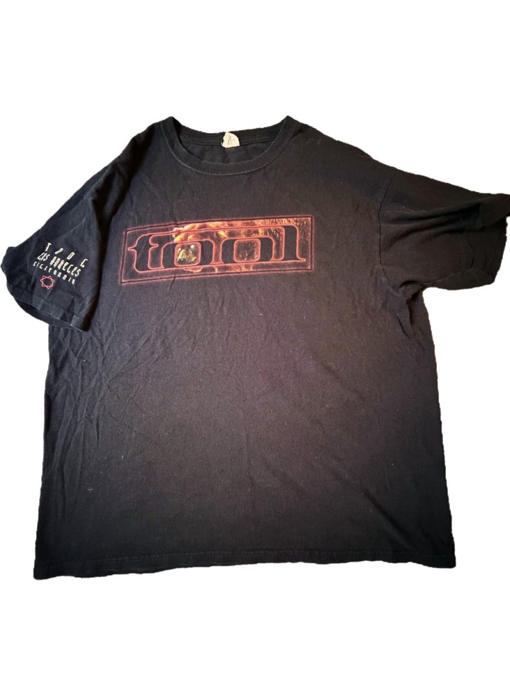 vintage TOOL band T Shirt front and back graphics Medium