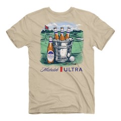 JedCo Michelob Ultra Golf Fore More Graphic Tee Adult T-shirt Size L