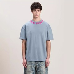 Letter Print Short-Sleeve T-Shirt