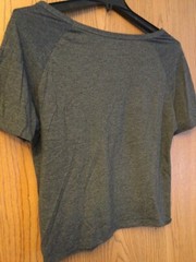 The Beatles – “John Paul George & Ringo” – 2011 Gray Shirt – Ladies Crop – L