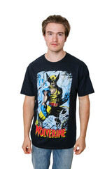 Wolverine 90’s Cover By Jim Lee Marvel Comics Adult T-Shirt