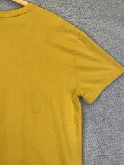 Polo Ralph Lauren Men’s T-Shirt Medium Yellow Spellout Logo Pony