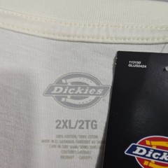 Dickies Workwear SHIRT Mens 2XL XXL White Casual America Eagle Distressed NWT