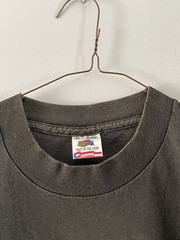 Vtg Graffiti Black Tee Shirt Men’s Size XL Tag Made In USA Fruit Of The Loom