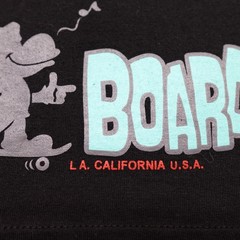 Bape Baby Milo Skate Freaks Graphic Shirt Mens Large Black Street Boarder Japan
