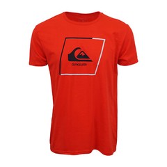 QUIKSILVER MENS NEW SQUARE LOGO T SHIRT