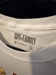 Spy x Family BIOWORLD Graphic T-Shirt White Large Unisex
