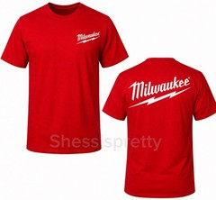 Milwaukee Style Mechanic T-Shirt 100% Cotton | Work Shirt Men | Milwaukee drill