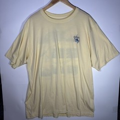 Guy Harvey Mens Shirt XXL Yellow Graphic Tee-Shirt Marlin Fishing Short Sleeve