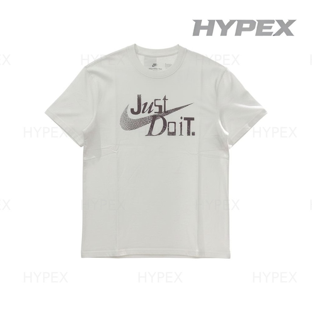 Nike T Shirts Unisex White Crew Neck Moderate Men IH1376-100 New Size