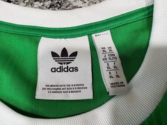MENS ADIDAS ORIGINALS TREFOIL POLY TEE SHIRT ~SIZE XL #IM9457 RARE!