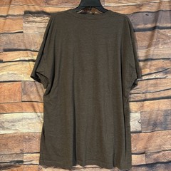 YETI Coolers Men’s XXL Topo Map T-Shirt Heather Espresso Brown Graphic Tee 2XL