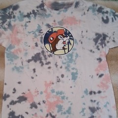 Buc-ee’s Gone To Buc-ee’s Tie-Dye Graphic Logo Tee M Cotton Crew Neck