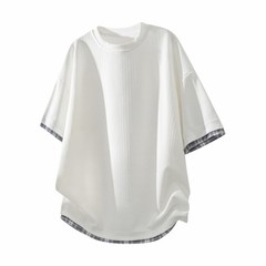 Mens Layered Style Summer Short Sleeve T Shirt