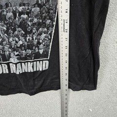 VINTAGE Barrack Obama Men Shirt 2XL Black Y2K Basketball Parody Hip Hop Tee