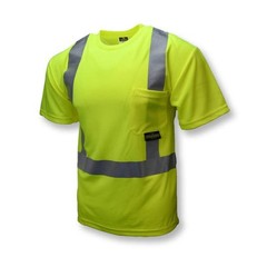 Radwear Class 2 Hi-Viz T-Shirt with Max-Dri™, Green, size 2 XL, ST11-2PGS