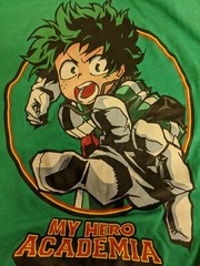 My Hero Academia Mens Long Sleeve T Shirt Size Large