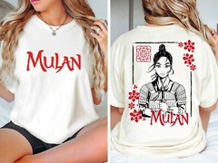 Disney Mulan Princess, Princess Mulan Shirt, Disney Princess Comfort Colors Tee,