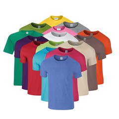 3 Pack Gildan Softstyle T Shirts Mens Short Sleeve Crew Neck Ringspun Cotton Tee