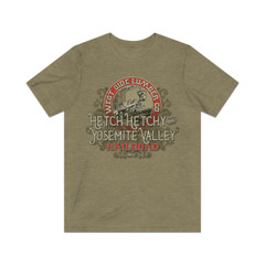 Hetch Hetchy & Yosemite Valley Railroad 1900 Vintage Men’s T-Shirt