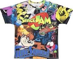 Men’s Space Jam A New Legacy Short Sleeve T-Shirt- Looney Tunes Tune Squad…