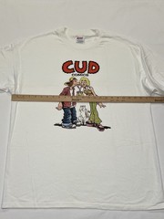 Rare Vintage 1996 Graphitti Designs CUD Comics Shirt Sz XL Terry Laban Hanes HW
