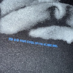 Vintage 1995 Misfits Shirt XL Jerry Only Face Print Dual Sided Wild Oats