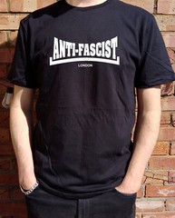 Anti Fascist Protest T-Shirt – Political, Custom Print, Various Colours, S-XXL