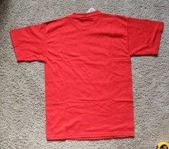 Vintage Pluma Red Heavyweight Cotton T-Shirt Men’s Size Medium Made In USA NWT