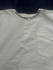 Chrome Hearts Neck Logo T Shirt Size Large 100% Authentic Guaranteed! (Used)