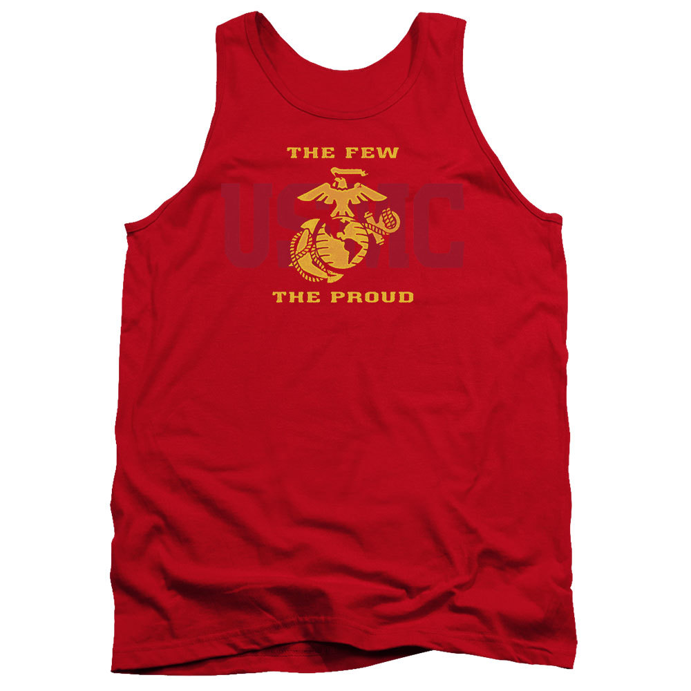 US MARINE CORPS SPLIT TAG Licensed Men’s Graphic Tank Top Sleeveless SM-2XL