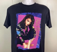 Vtg 1991 Paula Abdul Spellbound T-Shirt Black L 90s Pop Music Hip Hop Singer