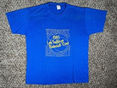 Vintage Vincennes University 80s Sports Basketball Shirt Size XL