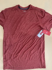 New with Tags! BCG Men’s Sz S red orangeRunning Tee T-SHIRT