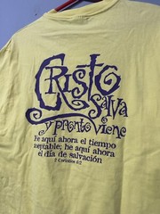 Vintage 90s Venezuela Jesus Religion T Shirt Sz L RARE VTG HANES BEEFY TAG