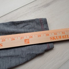 Icebreaker Shirt Mens XXL Gray Merino Wool Long Sleeve Crew Thermal Base Layer
