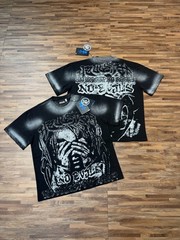 Hellstar T-Shirt Black S-M-L-XL 100% cotton tee shirt