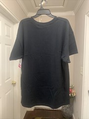 Barbie Men’s Logo Graphic Tee With Short Sleeves Black Size -XL(46-48)
