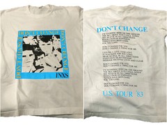 VINTAGE 80’S INXS DON’T CHANGE 1983 US TOUR NEW T-SHIRT ROCK SIZE S-5XL RARE