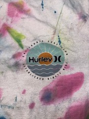 Hurley Tye-dye Unisex Size Medium T-Shirt. 100% Cotton. Fits True To Size