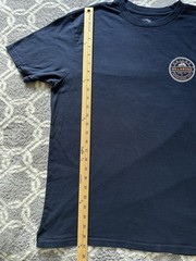 Billabong Premium Tee Navy Sz L Graphic Logo Kailua Surf Skate Beach