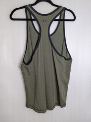 Under Armour Men’s Small Green/Black HeatGear Earn It Iron Paradise Muscle Tank