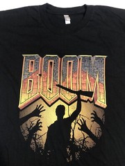 ASH Evil Dead Army of Darkness T-Shirt American Apparel 2XL Boom Stick DOOM logo