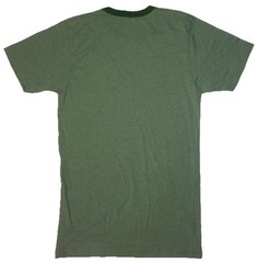 Lot Of 2 American Apparel Ringer Neck T Shirt Single Stitch Adult Small Slim Fit