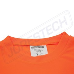 Hi Vis Orange Safety 5-pack T Shirts Fast Drying Short Sleeve JORESTECH
