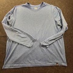 REI Co-Op T Shirt Tee Men’s XL Long Sleeve Blue Active Pursuits Gym