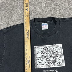 Vintage Carnival Cruise Promo XL Faded Black Parrot Birds Box Logo