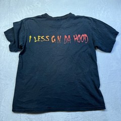 Blaze Ya Dead Homie 1 Less G n da Hood Shirt Sz Lg WORN THRASHED See Pics