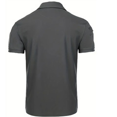 Mens Tactical Polo Shirt Short Sleeve Quick Dry Combat Short Sleeve Work Shirt